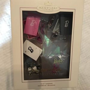 “Step Out in Style” Hallmark Barbie ornament set
